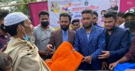 জুড়ীতে ছাত্রলীগের উদ্যোগে মাস্ক ও কম্বল বিতরণ