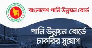পানি উন্নয়ন বোর্ডে চাকরির সুযোগ : অনলাইনে আবেদন