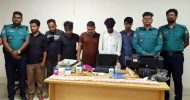 রাজধানীতে জাল টাকার কারখানা : গ্রেফতার ৬