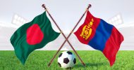 সিলেটের মাঠে বাংলাদেশ-মঙ্গোলিয়ার ফুটবল ম্যাচ আজ