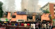 আইপিএসের আগুনে সিলেটে ব্যবসা প্রতিষ্ঠান পুড়ে ছাই