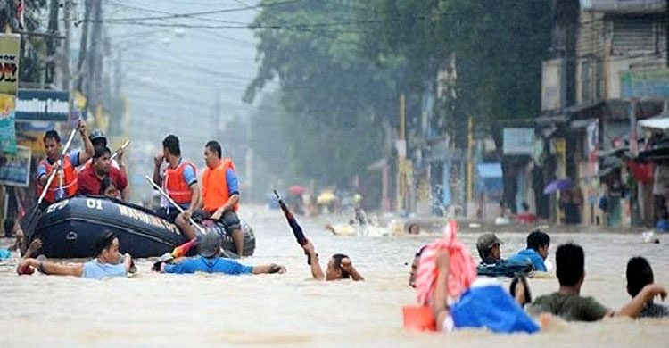 ফিলিপাইনে ভূমিধস ও বন্যায় ২৪ জনের প্রাণহানি