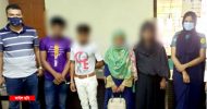 সিলেটের আলোচিত সেই আবাসিক হোটেল থেকে ৯ নারী-পুরুষ গ্রেফতার