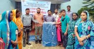 জৈন্তাপুরে ক্ষুদ্র নৃ-গোষ্ঠীর মধ্যে ভেড়া পালনে উপকরণ বিতরণ