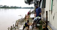টুকেরবাজারে নদীভাঙন রোধের কার্যক্রম পরিদর্শনে সিসিক’র প্রতিনিধি দল