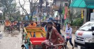নগরীতে ২০ টাকার রিকশা ভাড়া এখন ১০০ টাকা!