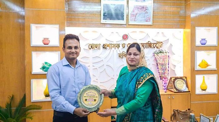 হবিগঞ্জ জেলার শ্রেষ্ঠ ইউএনও মাধবপুরের শেখ মঈনুল