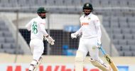 মিরপুর টেস্ট: লিটন-সাকিবে লড়াই বাংলাদেশের