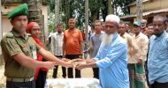 তাহিরপুরে আনসার সদস্যদের মাঝে ভাতা বিতরণ
