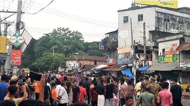 ওসমানীনগরে দুই শিক্ষার্থীর দ্বন্দ্ব গড়ালো রক্তক্ষয়ী সংঘর্ষে : আহত ২০