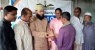 সুনামগঞ্জে তাহসীনুল কুরআন ইউকে’র নগদ অর্থ বিতরণ