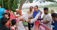 ফেঞ্চুগঞ্জ ও বালাগঞ্জে জাপা নেতা আতিকের ত্রাণ বিতরণ
