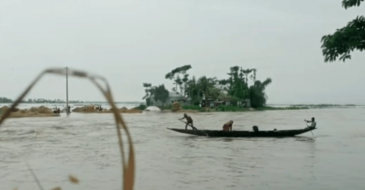 সুরমার পর যাদুকাটার পানি বিপৎসীমার উপরে : নিম্নাঞ্চল প্লবিত