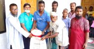 চুনারুঘাটে প্রধানমন্ত্রীর ঈদ উপহারের ভিজিএফ চাল বিতরণ