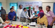 তাহিরপুরে ভূমিহীন ও গৃহহীন ৪০ পরিবার পেল পাকা ঘর