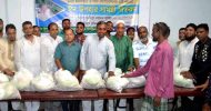 দক্ষিণ সুরমা সমাজ কল্যাণ সমিতি কেন্দ্রীয় কমিটির খাদ্য সামগ্রী বিতরণ