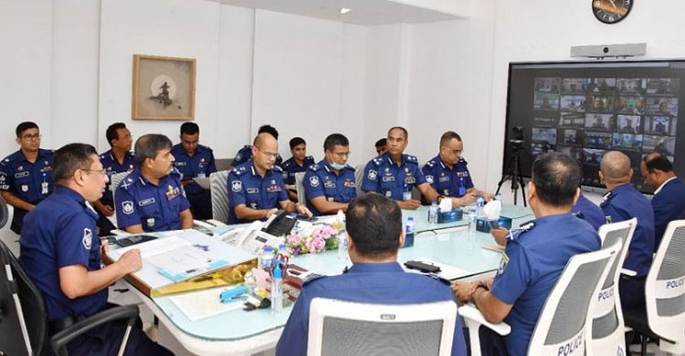 সিত্রাং মোকাবিলায় পুলিশকে সতর্ক থাকার নির্দেশ আইজিপির