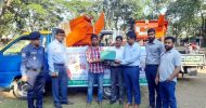কোম্পানীগঞ্জে ৬টি কম্বাইন হারভেস্টার ও পাওয়ার থ্রেসার মেশিন বিতরণ