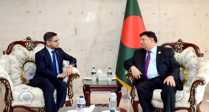 পররাষ্ট্রমন্ত্রীর সঙ্গে নয়া ভারতীয় হাইকমিশনারের সাক্ষাৎ