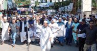 বিশ্বনাথ পৌর নির্বাচন: খেজুর গাছ’র সমর্থনে শেষ জনসভা ও মিছিল অনুষ্ঠিত